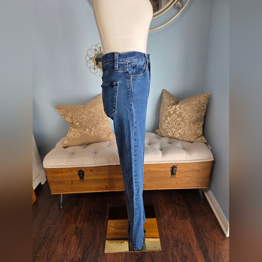 Joe's Jeans Dark Blue Flare & Wide Leg - Picture 4 of 6